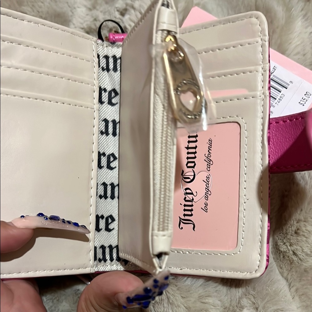 Juicy Couture Pink Card Holder - Picture 9 of 12